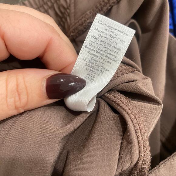Athleta Chelsea Utility Joggers Mineral Brown Size 6 - Picture 12 of 12